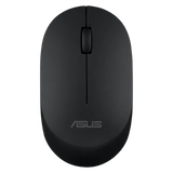 ASUS MW103-BLK Wireless Optical Mouse with Silent Click Buttons (1600 DPI, Ambidextrous Design, ) OPENBOX