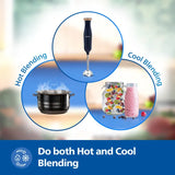 PHILIPS HL1683/00 300 Watt Hand Blender (SmartFlow Technology, Blue)