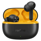 realme Buds T200 Lite TWS Earbuds with Environmental Noise Cancellation (IPX4 Water Resistant, Dual Device Connection, Volt Black) - OPENBOX