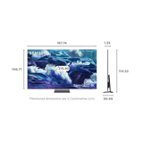 SAMSUNG QN950F 215 cm (85 inch) Neo QLED 8K Ultra HD Smart Tizen TV with Buit-in IoT (2025 model)-OPEN BOX