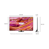 SAMSUNG QN90F 190 cm (75 inch) Neo QLED 4K Ultra HD Smart Tizen TV with Buit-in IoT (2025 model)-OPEN BOX