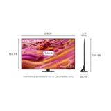 SAMSUNG QN90F 248 cm (98 inch) Neo QLED 4K Ultra HD Smart Tizen TV with Buit-in IoT (2025 model)-OPENBOX