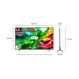 LG 218 cm (86 inch) QNED MiniLED 4K Ultra HD WebOS TV with AI Picture Pro (2025 Model)-OPEN BOX