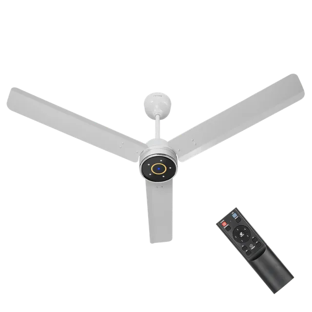 Croma 5 Star 1200mm 3 Blade BLDC Motor Ceiling Fan with Remote (LED Speed Indicator, White) - OPEN BOX