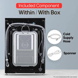 LG 12 kg 5 Star Wi-Fi Inverter Fully Automatic Front Load Washing Machine (Vivace Premium, FHP1412Z5O, 6 Motion DD, Onyx Black) - OPEN BOX