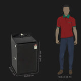 LG 10 kg 5 Star Wi-Fi Inverter Fully Automatic Top Load Washing Machine (TX Series, TX510SWP.APBQEIL, AI Direct Drive, Platinum Black) - OPEN BOX