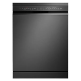 LG 15 Place Settings Free Standing Smart Dishwasher with Front Control Panel (No Pre-rinse Required, Matte Black)-OPEN BOX