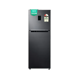 Samsung RT31 301 Litres 2 Star Frost Free Double Door Convertible Refrigerator with Twin Cooling Plus Technology (RT31H4522BX/HL, Luxe Black) (2026 Model)-OPEN BOX