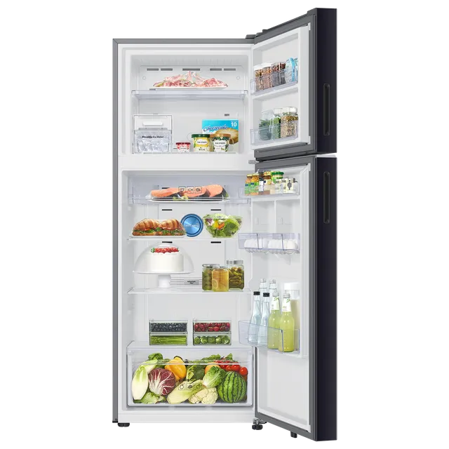 Samsung RT45 419 Litres 2 Star Frost Free Double Door Smart Wifi Enabled Refrigerator with Bespoke AI (RT45HB6A4222HL, Black Glass) (2026 Model)-OPEN BOX