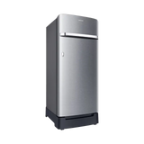 Samsung RR23 215 Litres 4 Star Direct Cool Single Door Refrigerator with Anti Bacterial Gasket (RR23H2H34S8/HL, Elegant Inox) (2026 Model) - OPEN BOX
