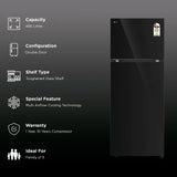 LG FF 466L GLT4626TEBM BLK 2S - OPEN BOX