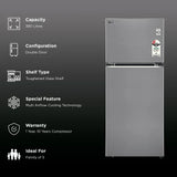 LG FF 380L GLT3826SNPZ GRY 2S - OPEN BOX