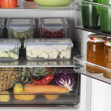 LG 340 Litres 2 Star Frost Free Double Door Smart Wifi Enabled Refrigerator with Smart Diagnosis (GLB3426BDPZ, Shiny Steel)-open box