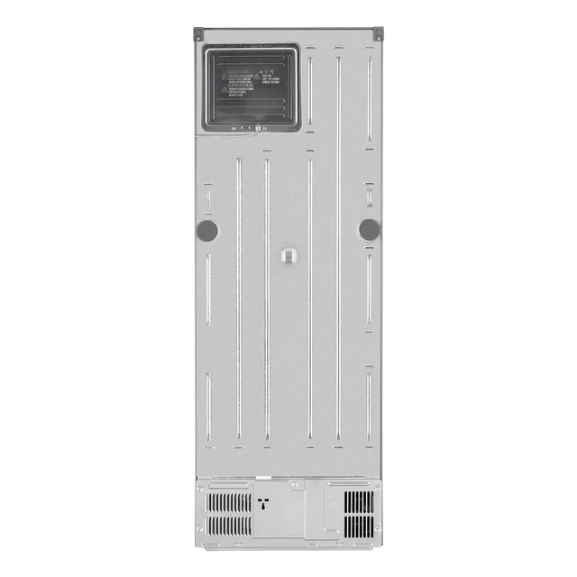 LG 340 Litres 2 Star Frost Free Double Door Smart Wifi Enabled Refrigerator with Smart Diagnosis (GLB3426BDPZ, Shiny Steel)-open box