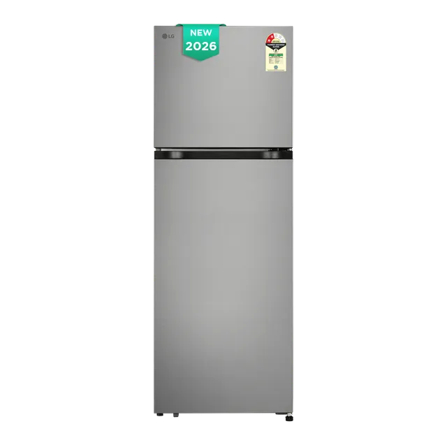 LG 251 Litres 2 Star Frost Free Double Door Convertible Refrigerator with Express Freeze (GLT2526XWPZ, Shiny Steel) (2026 Model) OPEN BOX