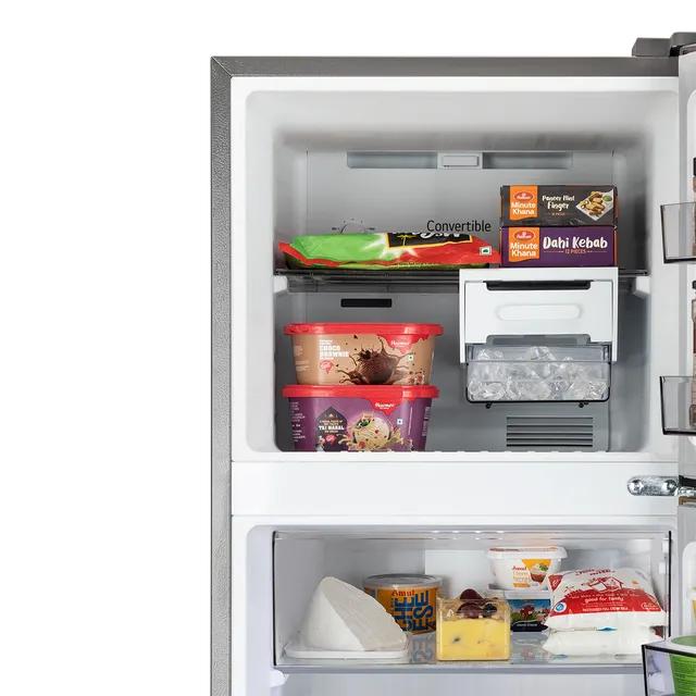 LG 251 Litres 2 Star Frost Free Double Door Convertible Refrigerator with Express Freeze (GLT2526XWPZ, Shiny Steel) (2026 Model) OPEN BOX