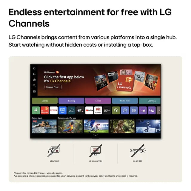 LG Nano AI 43NU885BPLA 108 cm (43 inch) 2 Star 4K Ultra HD Smart webOS 26 TV with AI Hub (2026 model)-open box
