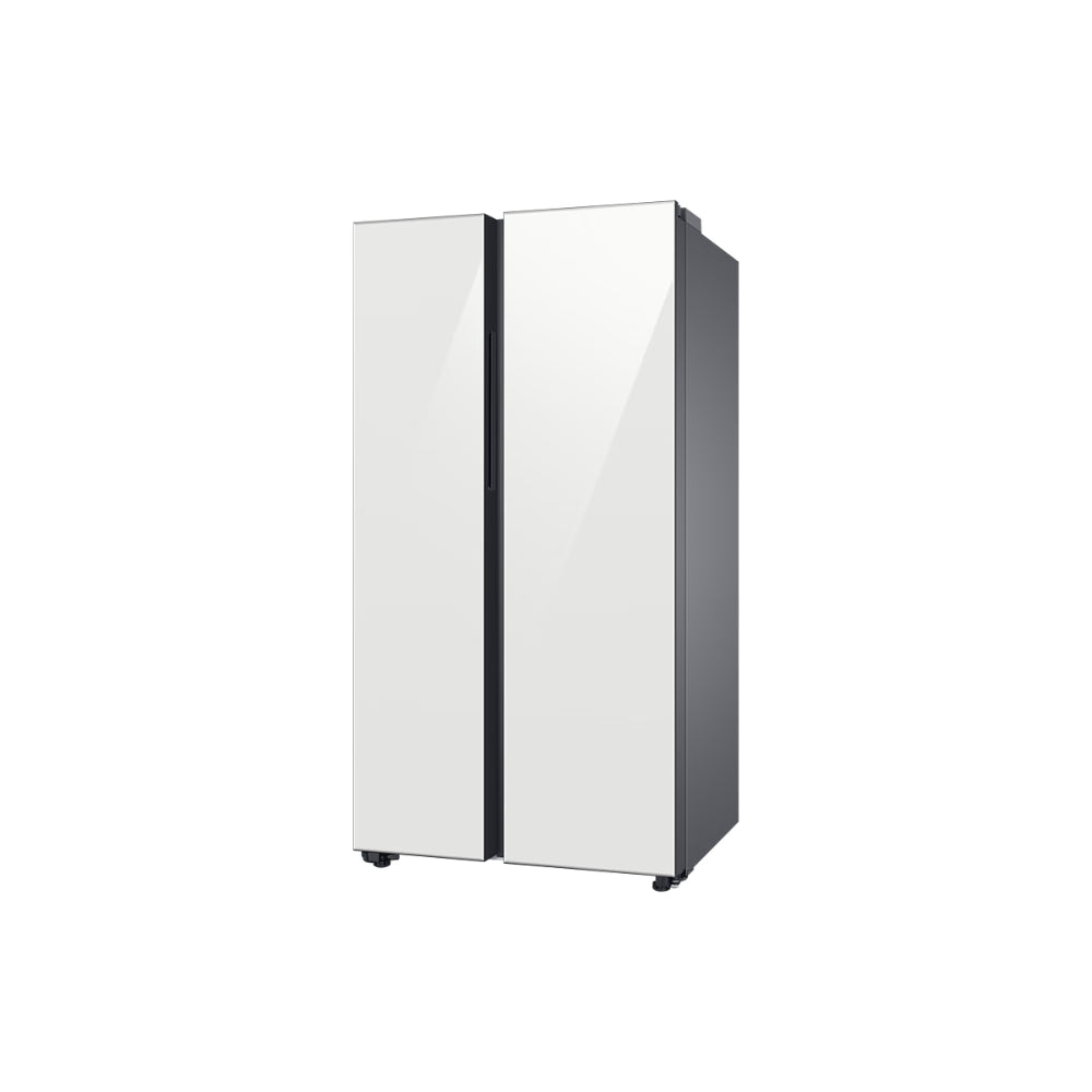 Samsung 653 L Side by Side Refrigerator, White, RS76CB81A312 -open box