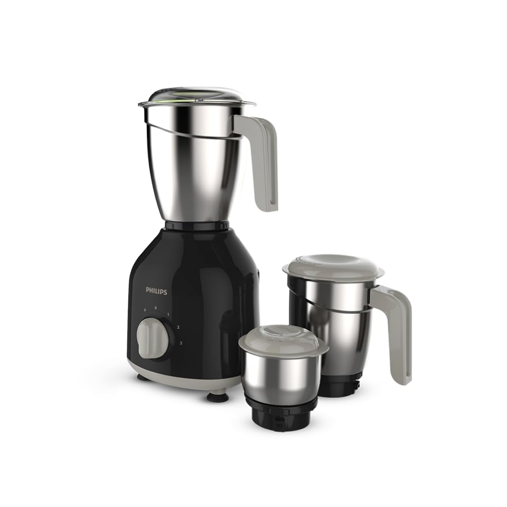 Philips HL7756 Mixer Grinder 750W, with 3 Stainless Steel Jars - OPEN BOX