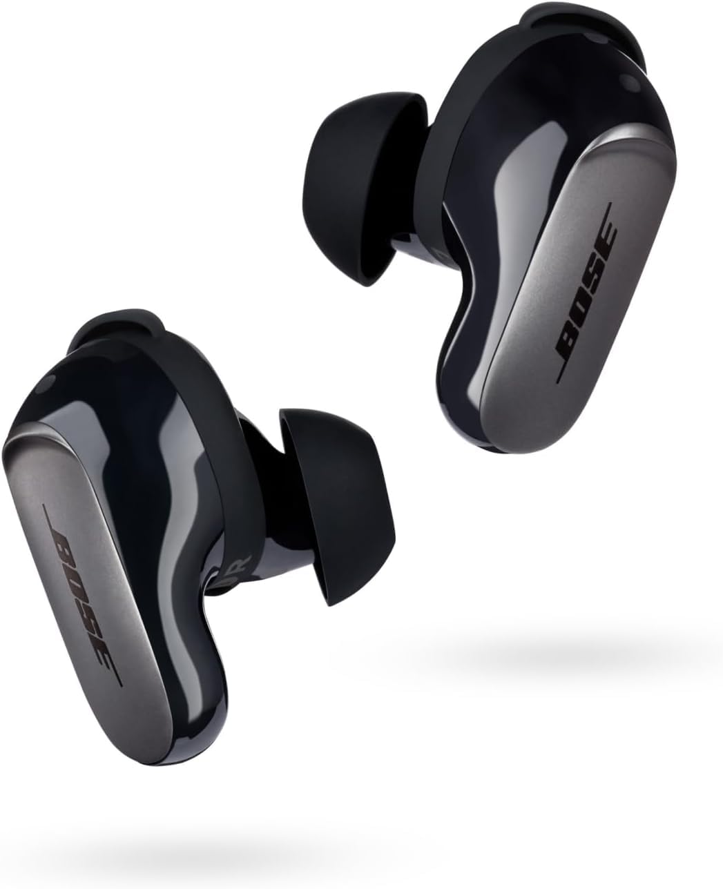 Bose New QuietComfort Ultra Wireless Noise Cancelling Earbuds, Bluetooth Earbuds with Spatial Audio and World-Class Noise Cancellation, Black (OPENBOX)
