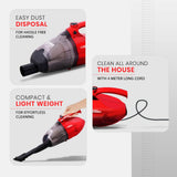 Eureka Forbes Compact 700 Watts Powerful Suction & Blower Vacuum Cleaner with Washable HEPA Filter & 6 Accessories