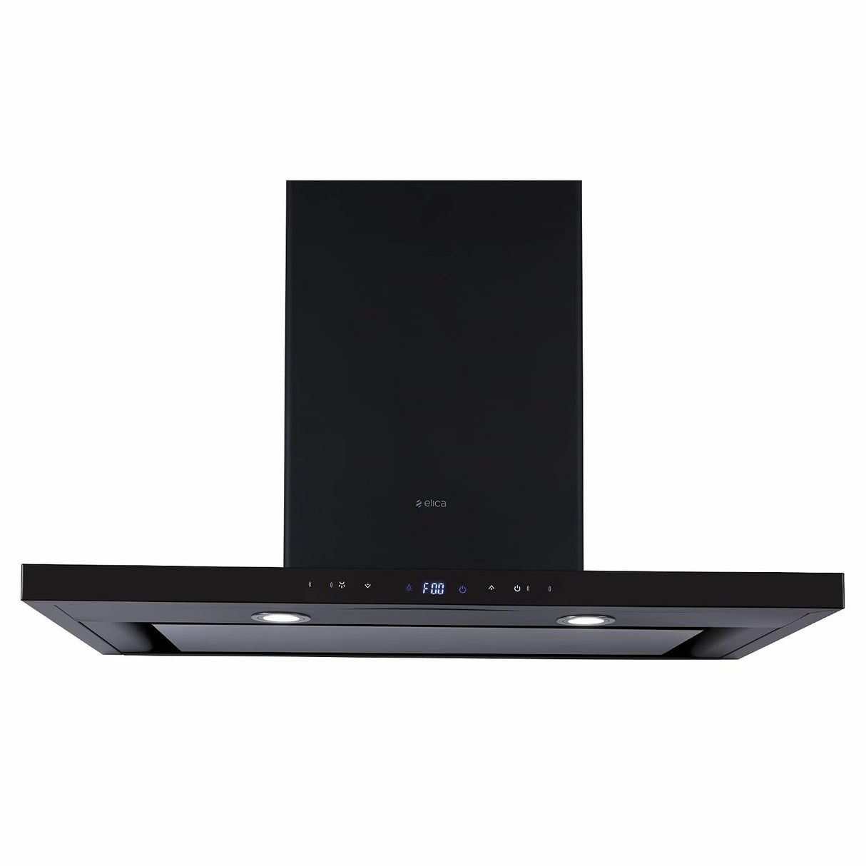 Elica iSMART 5 STAR Performance 90 cm Deep Silent Kitchen Chimney comes with Inverter Technology and 15 Years Warranty (iSMART SPOT H4 EDS LTW 90 NERO)-open box