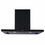 Elica iSMART 5 STAR Performance 90 cm Deep Silent Kitchen Chimney comes with Inverter Technology and 15 Years Warranty (iSMART SPOT H4 EDS LTW 90 NERO)-open box