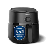 PHILIPS Air Fryer NA120/00, 4.2 Litre, Large, 100% Food Safe - OPEN BOX