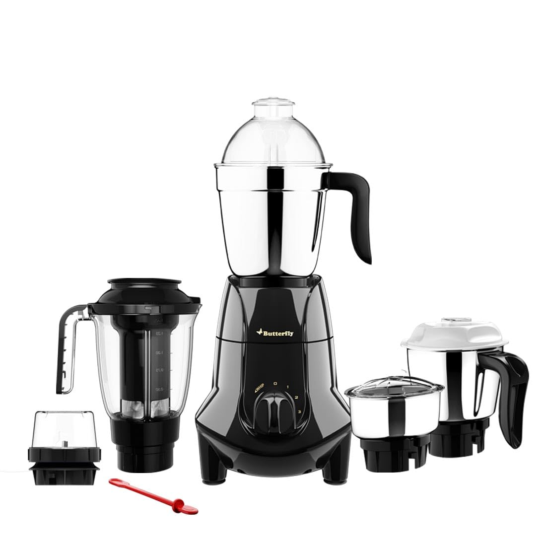 Butterfly Jet Elite 750W Mixer Grinder with 5 Jars - OPEN BOX