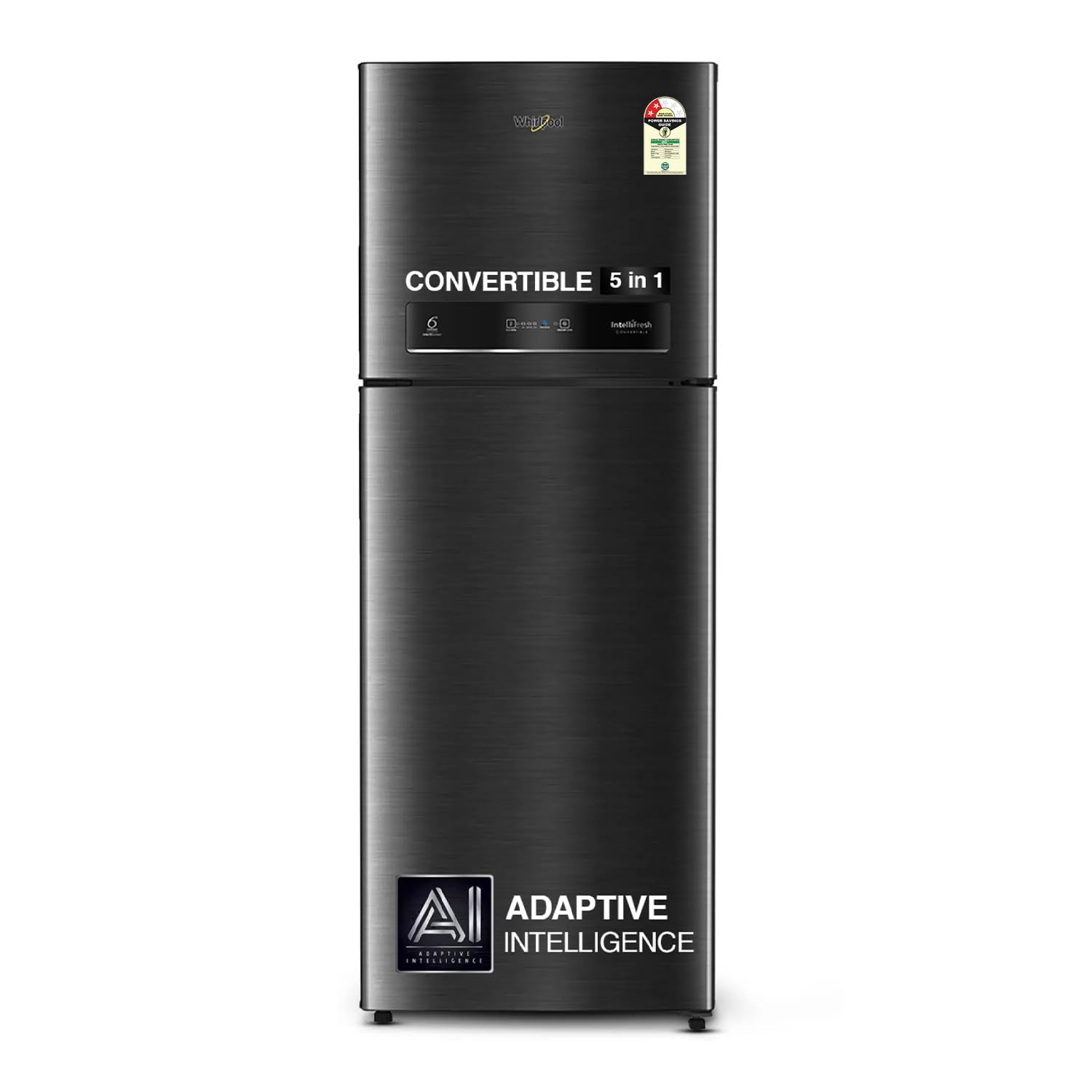 Whirlpool Intellifresh 411L 2-Star Convertible Inverter Frost Free