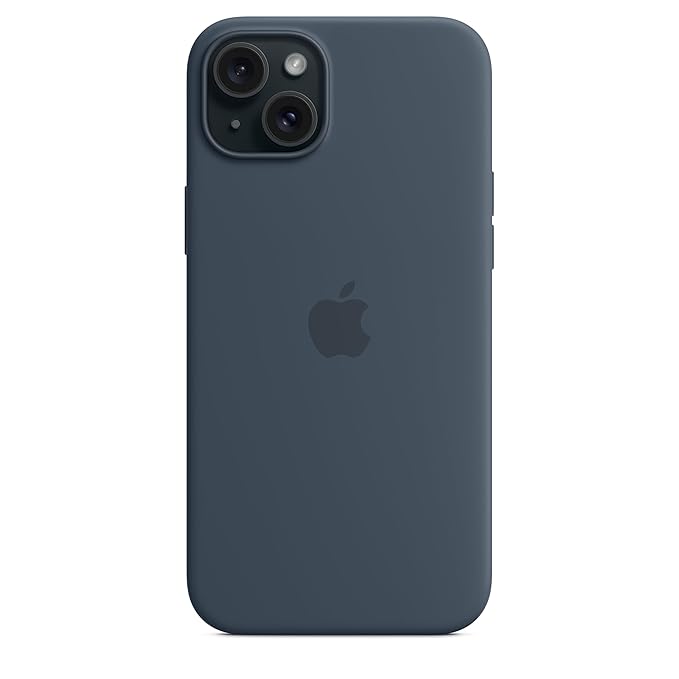 Apple iPhone 15 Plus Silicone Case with MagSafe - Storm Blue (OPENBOX)