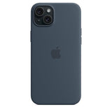 Apple iPhone 15 Plus Silicone Case with MagSafe - Storm Blue (OPENBOX)