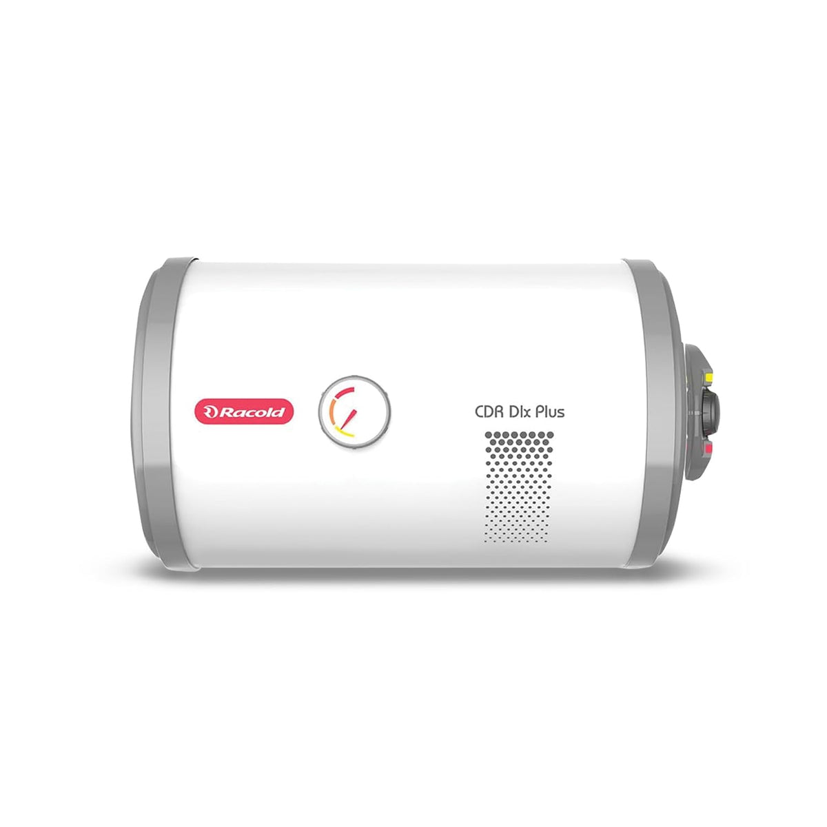 Racold CDR DLX Plus 25L Horizontal Energy Efficient Storage Water Heater(Geyser) with Free Standard Installation & Pipes|Temperature Display & Knob|Fits Under False Ceilings|Titanium Enameled Coating - OPEN BOX