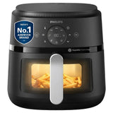 PHILIPS Air Fryer NA231/00 with touch panel, 6.2 Litre, Extra Large - OPEN BOX