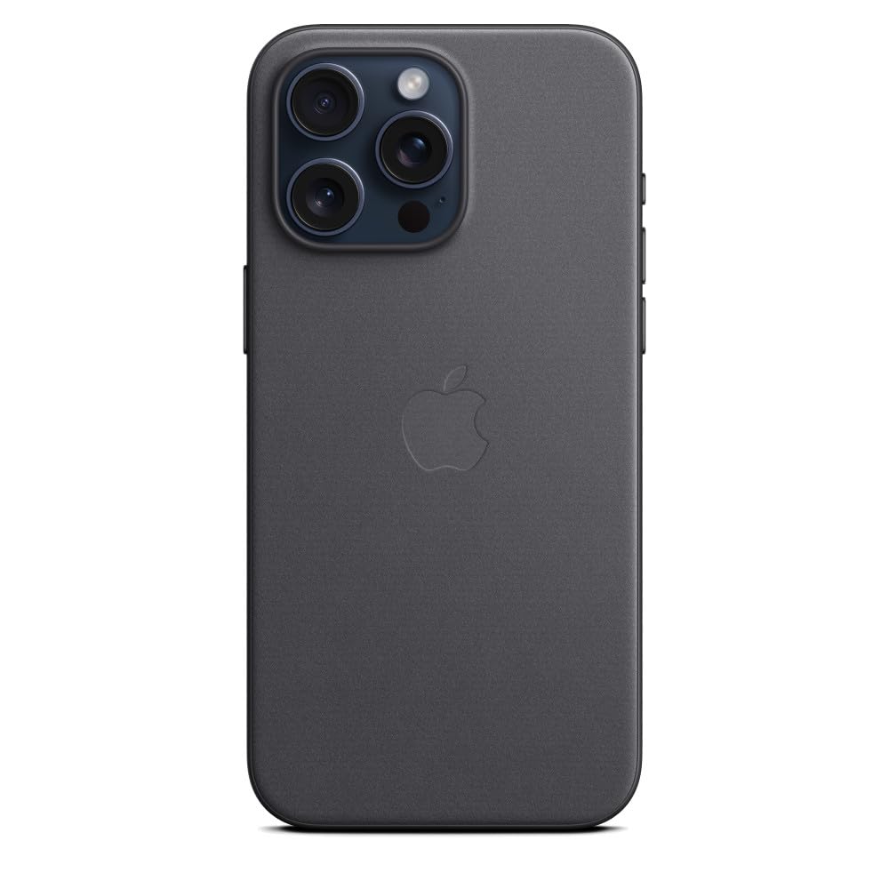 iPhone 15 Pro Max FineWoven Case in black  (OPENBOX)