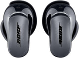Bose New QuietComfort Ultra Wireless Noise Cancelling Earbuds, Bluetooth Earbuds with Spatial Audio and World-Class Noise Cancellation, Black (OPENBOX)