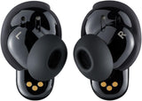 Bose New QuietComfort Ultra Wireless Noise Cancelling Earbuds, Bluetooth Earbuds with Spatial Audio and World-Class Noise Cancellation, Black (OPENBOX)