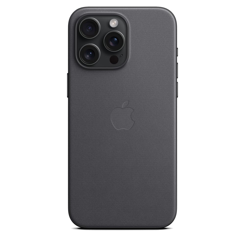 iPhone 15 Pro Max FineWoven Case in black  (OPENBOX)