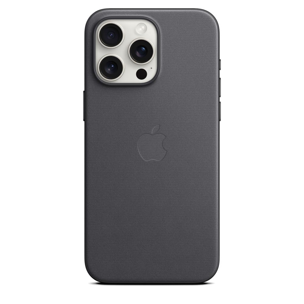 iPhone 15 Pro Max FineWoven Case in black  (OPENBOX)
