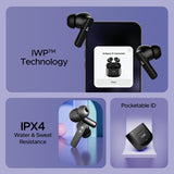 boAt Airdopes 91, 45HRS Battery, 50ms Low Latency, ENx Tech, Fast Charge, IPX4, IWP Tech, v5.3 Bluetooth Earbuds, TWS Ear Buds Wireless Earphones with mic (Active Black)