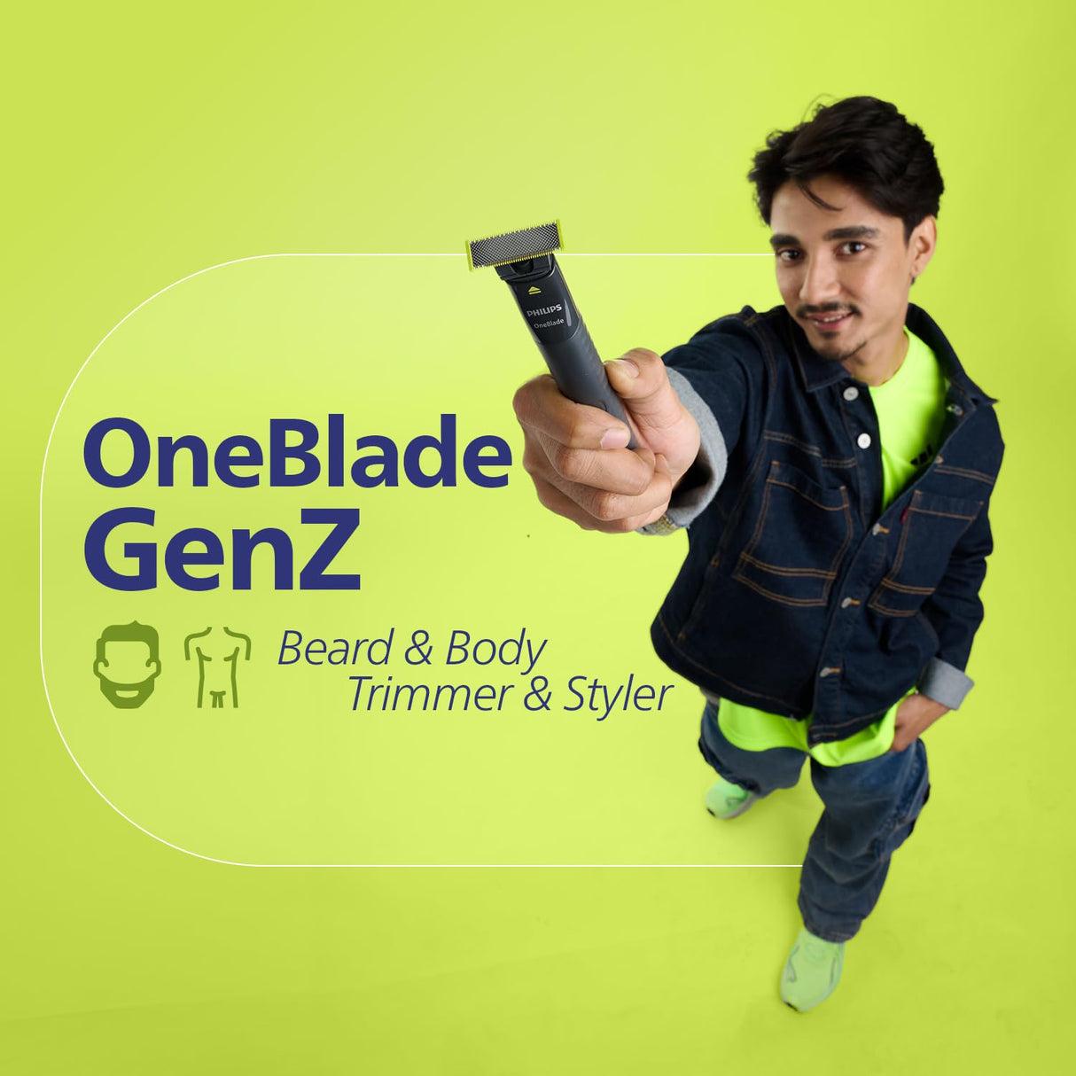 Philips QP1624/10 Grey (OneBlade Face + Body) (OPENBOX)