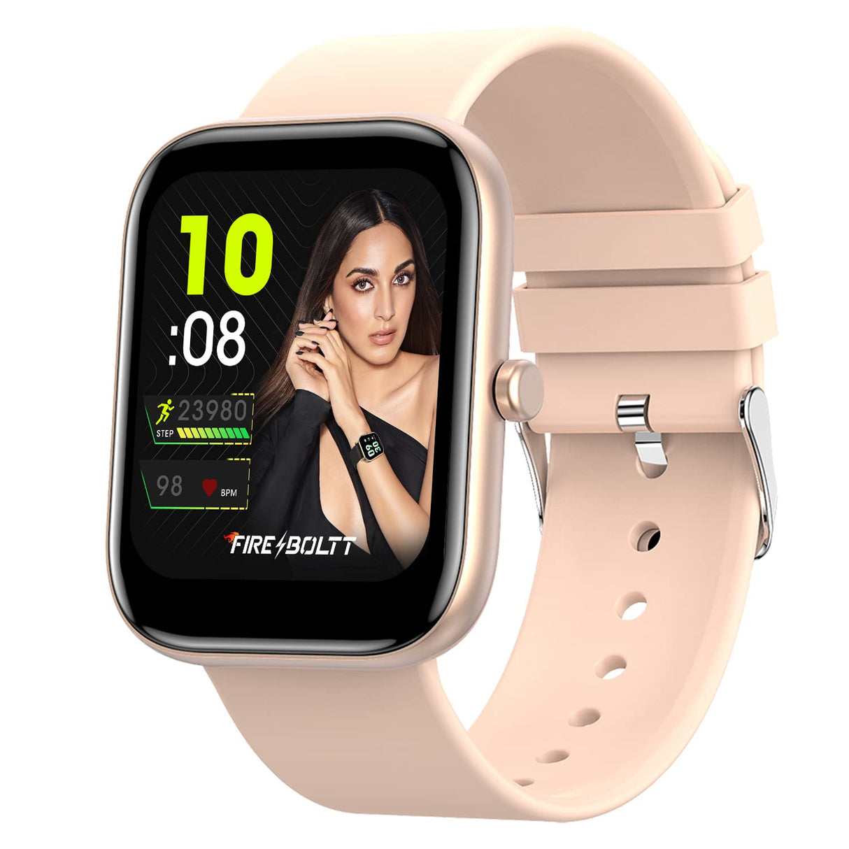 Fire-Boltt Dazzle Plus Smartwatch (Beige)