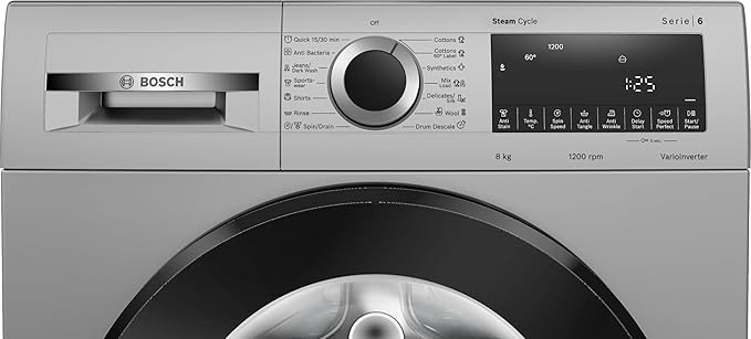 BOSCH 8 kg Fully Automatic Front Load with In-built Heater - OPEN BOX