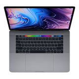 Apple MacBook Pro A1990 (2019) Intel Core i7 (8th Gen) with a base clock speed of 2.6 GHz, turbo boost up to 4.5 GHz