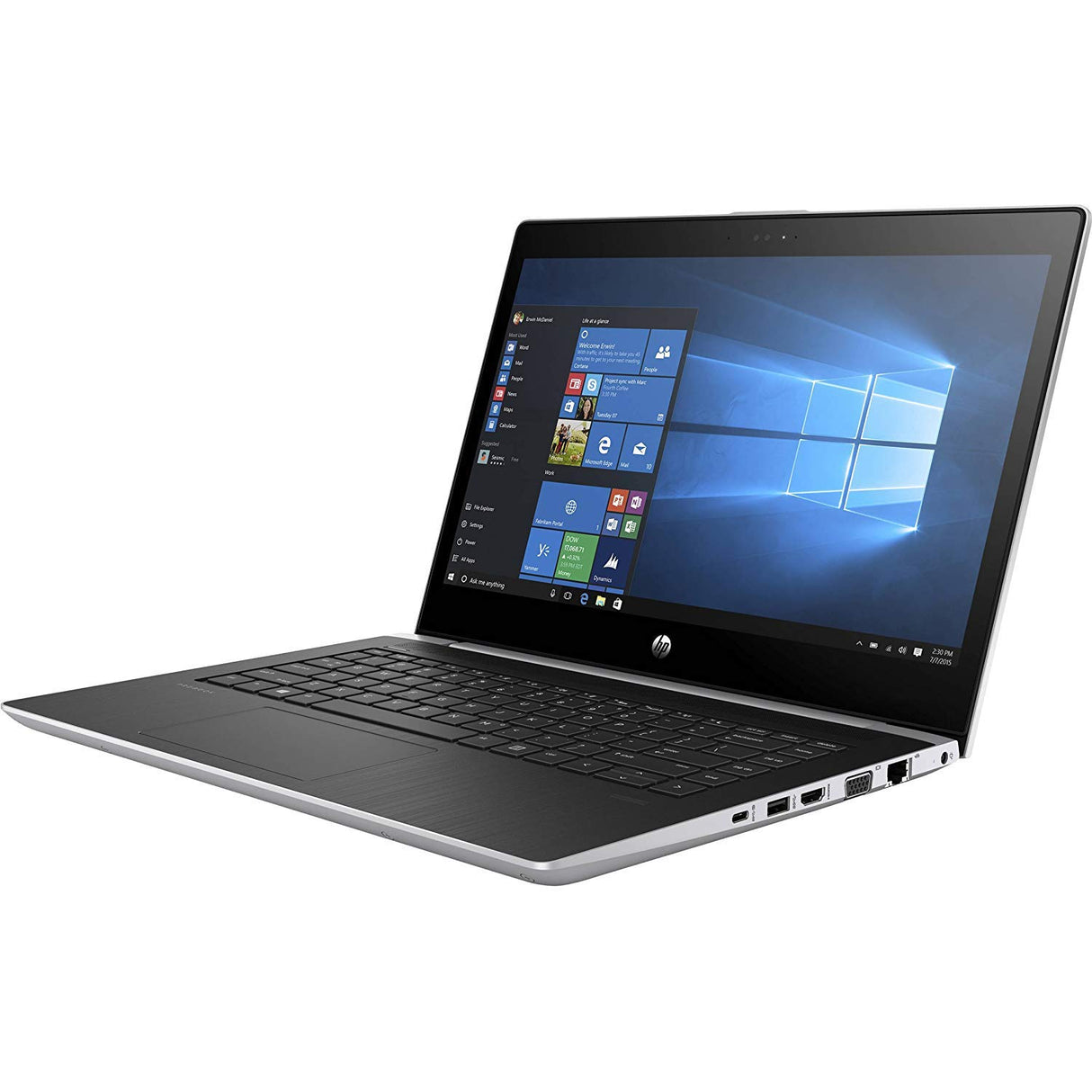 HP ProBook 440 G5 with Intel Core i5 (8th Gen), 8GB RAM, 256GB SSD, and a 14-inch display