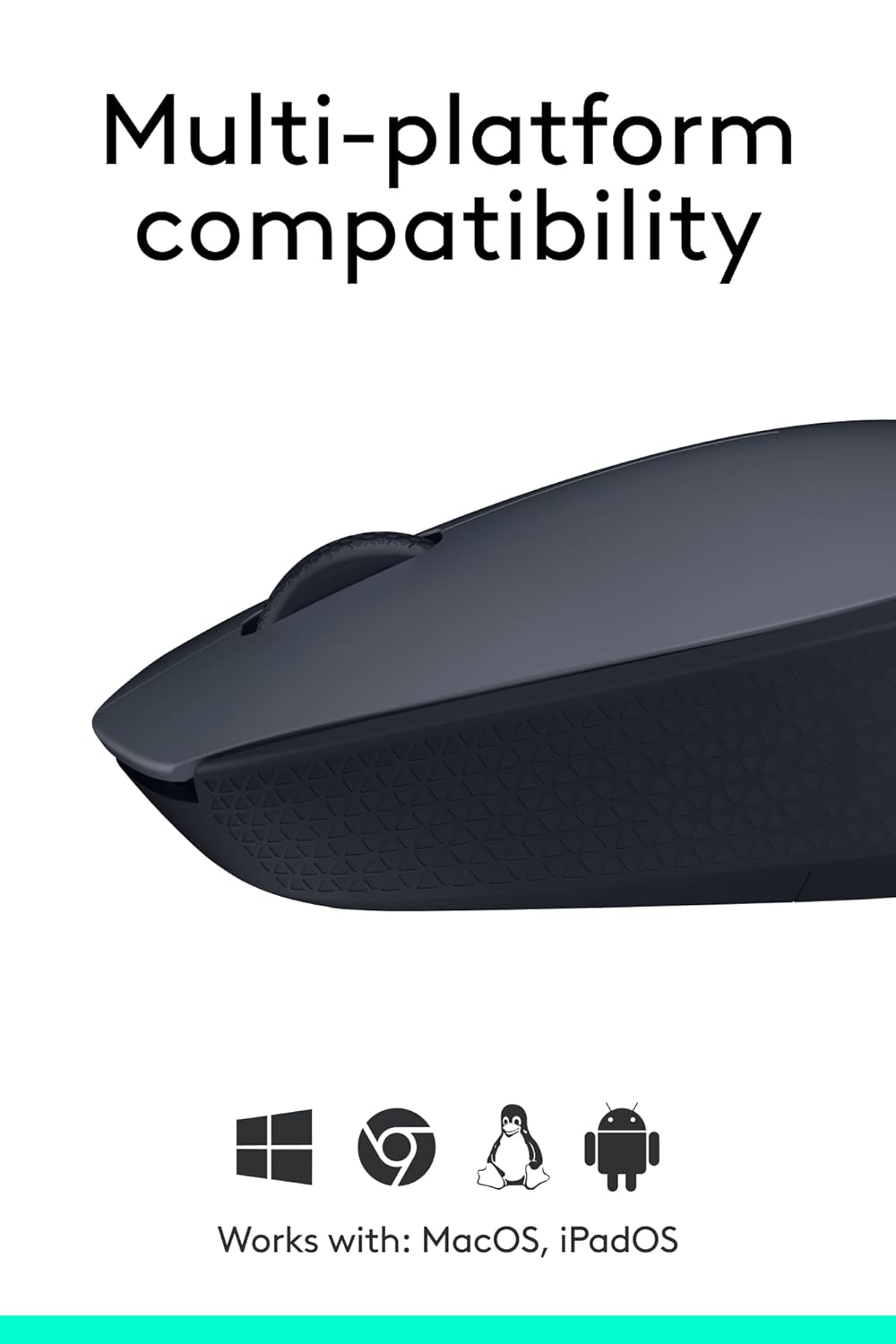 Logitech M170 Wireless Mouse (Black)