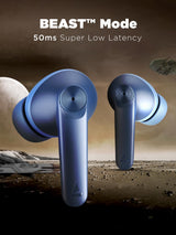 boAt Airdopes Atom 83 in Ear Earbuds(Bold Blue) (OPENBOX)