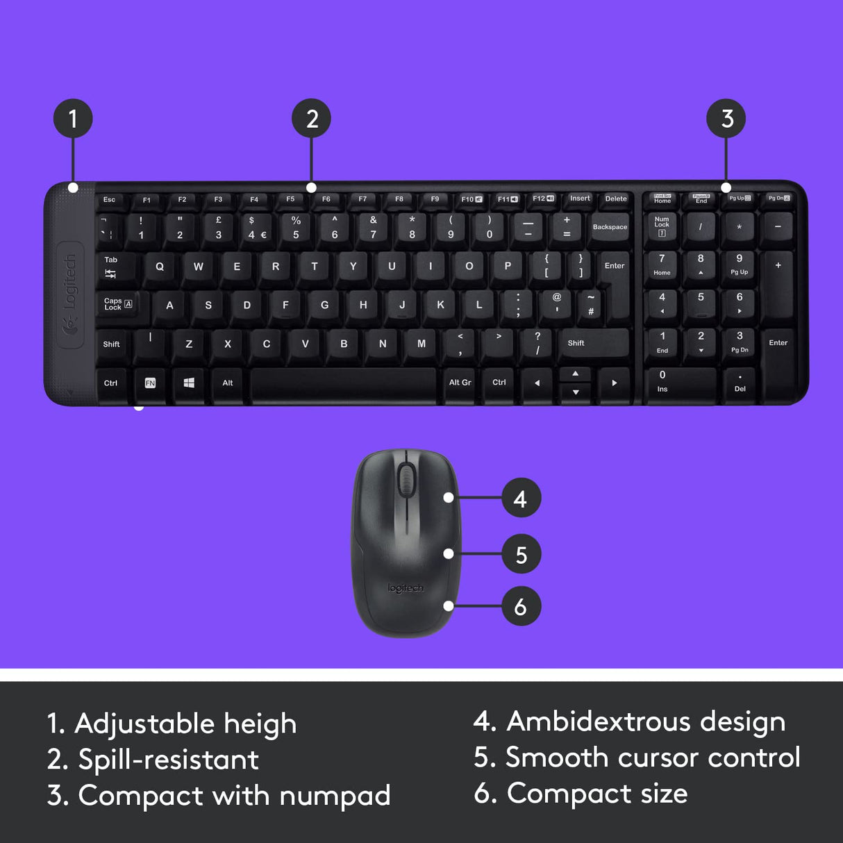 Logitech Wireless Combo MK220