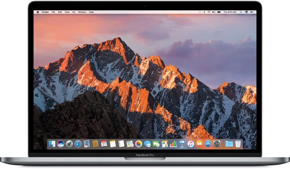 Apple MacBook Pro A1707 (2017) Intel Core i7 (7th Gen) quad-core processor with a base clock speed of 2.8 GHz, turbo boost up to 3.8 GHz