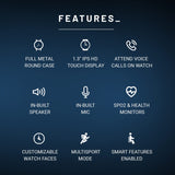 CrossBeats CB-Orbit Smart Watch (Blue)